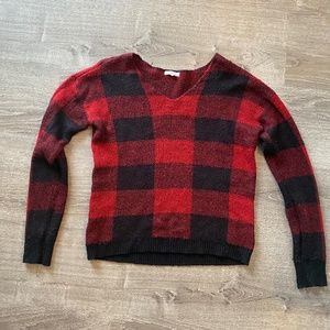 Maurices Plaid Sweater